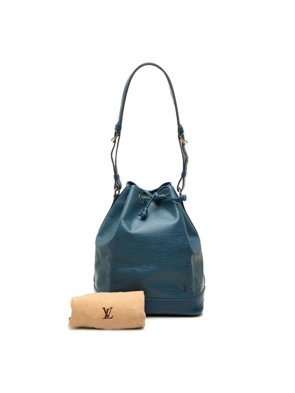 Louis Vuitton Epi Noe Shoulder Bag Toledo Blue Leather